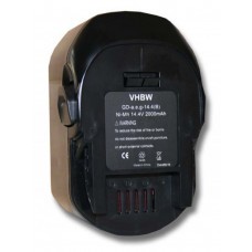 Batterie VHBW pour AEG B1420, B1420R, 14.4V, NiMH, 2000mAh