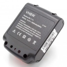 Batterie VHBW pour Black & Decker BL1514, 14.4V, Li-Ion, 2000mAh