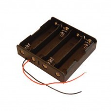 Support de batterie pour 4x 18650 cellules avec câble de batterie
