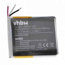 Batterie VHBW pour GoPro Hero 4 Session, 601-06750-000, 700mAh