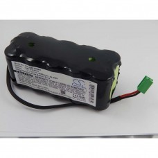 Batterie pour GE Eagle Monitor 1000, 10006, 10008, 1009, 12V, NiMH, 4000mAh