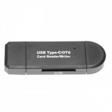 Lecteur de carte 3 en 1 / adaptateur OTG USB, USB Micro-B, USB Type C 3.1 vers microSD / SD