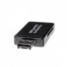 Lecteur de carte 3 en 1 / adaptateur OTG USB, USB Micro-B, USB Type C 3.1 vers microSD / SD