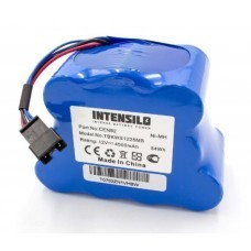 Batterie INTENSILO pour Ecovacs série D8, 12V, NiMH, 4500mAh