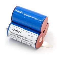 Batterie VHBW pour AEG AG41W, 3.6V, NiMH, 3000mAh