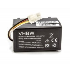 Batterie VHBW pour Samsung Navibot, DJ43-00006B, 14.4V, 2000mAh, Li-Ion
