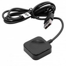 Station de charge USB noire pour Apple Watch 1, 2, 3