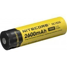 Batterie Nitecore Li-Ion type 18650 2600mAh NL1826