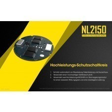 Batterie Nitecore Li-Ion type 21700 NL2150