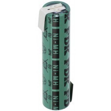 FDK / Panasonic HR-4 / 3FAU 4 / 3A batterie rechargeable avec étiquettes de soudure