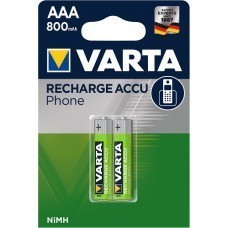 Paquet de 2 piles AAA / Micro pour téléphone Varta T398