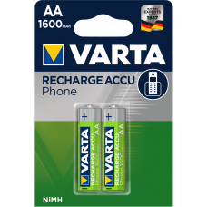 Paquet de 2 piles rechargeables Varta T399 Phone Power AA / Mignon