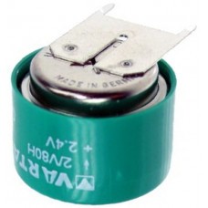 Pile bouton rechargeable Varta 2 / V80H NiMH