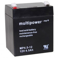 Batterie au plomb Multipower MP4.5-12, 12Volt