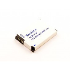 Batterie AccuPower adaptable sur Samsung SLB-11A, TL320, WB100, WB5000