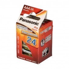 Paquet de 24 piles AAA / Micro / LR03 de Panasonic Pro Power