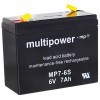 Batterie au plomb Multipower MP7-6S