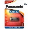 Paquet de 10 piles au lithium photo CR123A de Panasonic