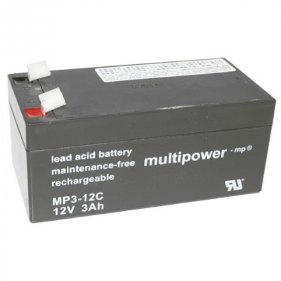 piombo-acido Multipower MP3-12C batteria