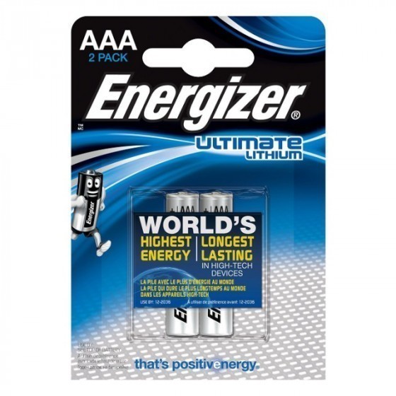 Energizer L92 AAA / Micro pacco batterie al litio 2