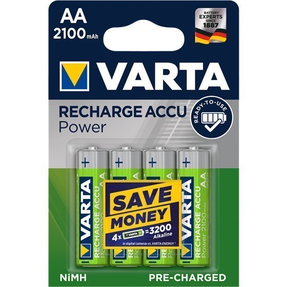 Varta 56706 Longlife AA / Mignon Ready2Use batteria 4-Pack