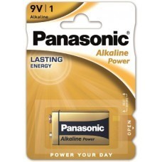 Panasonic Alkaline 9V batteria 6LR61APB