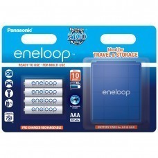 Panasonic Eneloop Inoltre AAA / Micro / LR03 4 pz. Incl. AccuPower AccuSafe