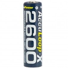 AccuPower AccuLoop-X permanente Potenza AA / AA 2600mAh