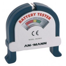 Tester batteria Ansmann per pile a bottone e celle rotonde