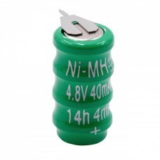 Batteria VHBW 4 / V80H con 2 pin, NiMH, 4.8V, 80mAh