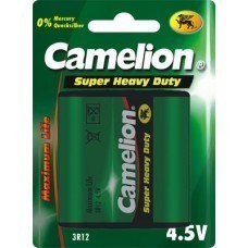 Batteria piatta Camelion 3R12 zinco-carbone