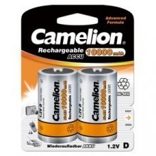 Batteria Camelion D / Mono 2-blister NiMH 10000mAh