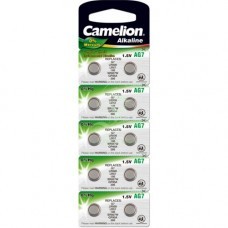 Pila a bottone Camelion AG7, G7, LR926, LR57, 195, SR927W, GP951, 395, V395, confezione da 10