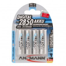 Ansmann digitale NiMH AA / AA batteria 4-Pack