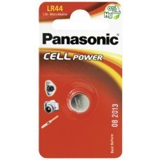 Panasonic LR44 V13GA, A76, 82, LR1154, pile a bottone 357A