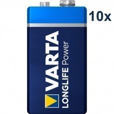Varta 4922 High Energy 9V / 6F22 batteria 10-Pack