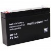 Multipower MP7-6 batteria al piombo