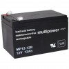 Multi Power MP12-12B batteria al piombo da 12 Volt