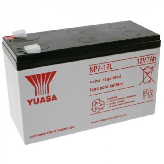 Yuasa NP7-12L NPW36-12 batería de plomo de 12 voltios