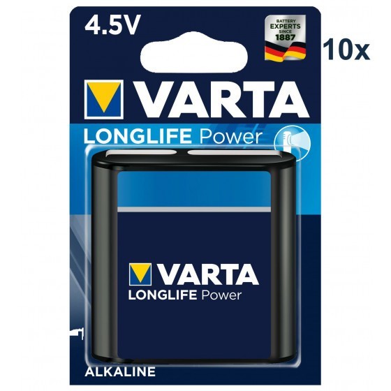 VARTA High Energy 4912 MN1203, 3LR12, 3LR12P batería 10-Pack