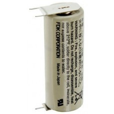 Tamaño una batería de litio lengüetas de soldadura 3-impresión FDK CR17450SE