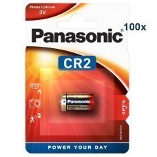 Panasonic batería de litio CR2 CR2EP 100-Pack