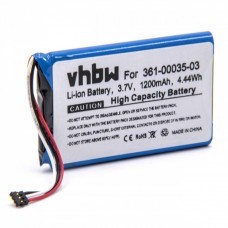 Batería VHBW para Garmin Nüvi 2505, 2555LMT, 1200mAh
