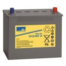 Solar S12 / 60A batería de plomo de 12V