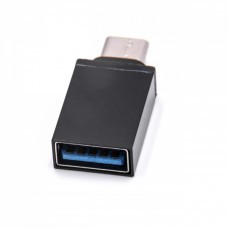 Adaptador de USB tipo C a USB 3.0 negro
