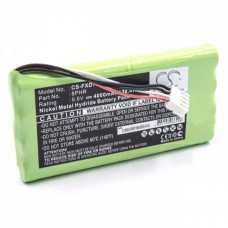 Batería para Fukuda CardiMax FCP-7101, 9.6V, NiMH, 4000mAh