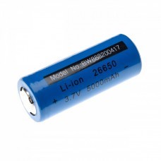 Celda de batería cilíndrica 26650, Li-ion, 3.7V, 5000mAh