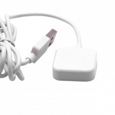 Estación de carga USB blanca para Apple Watch 1, 2, 3