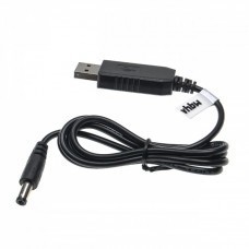 Cable de conexión USB a conector cilíndrico 5,5 x 2,5 mm, 5V / 3A a 9V / 1A