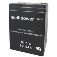 Batería de plomo Multipower MP5-6 6V